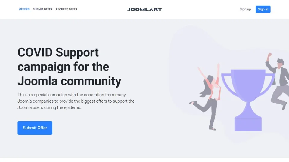 JA Campaign template for Joomla 6