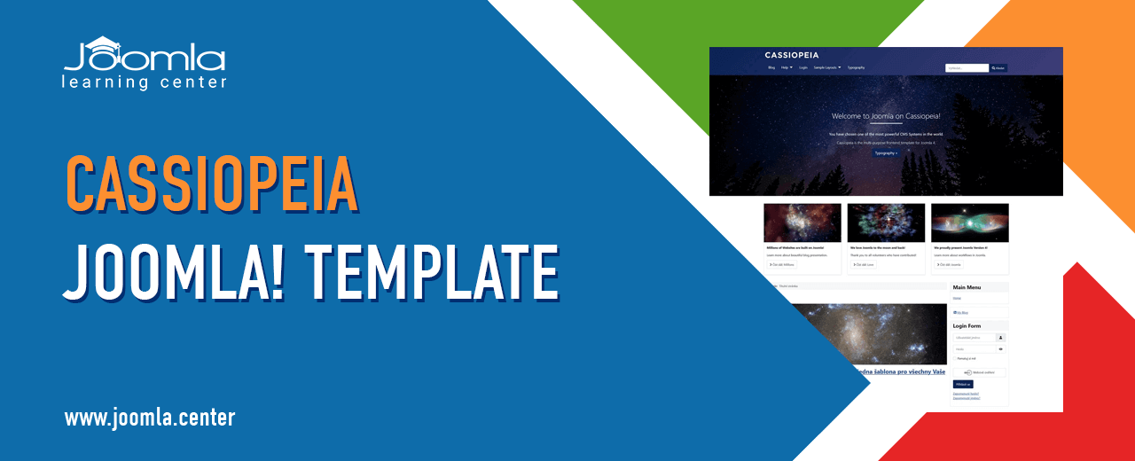 Cassiopeia Joomla! template